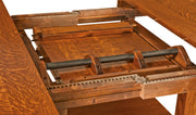 Amish Arts & Crafts Cabinet Pub Table