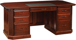 Amish Fifth Avenue Executive Desk