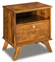 American Made Liberty 1 Drawer Nightstand with Opening