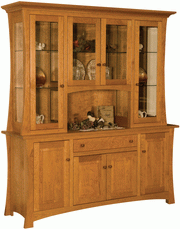 Amish Arts & Crafts Hutch