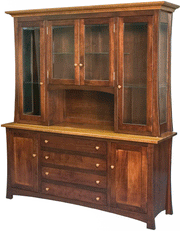 Amish Arts & Crafts Hutch
