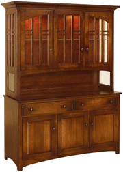 Amish Cascade Hutch