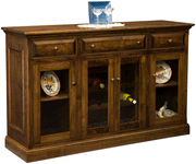 Amish Julie Wine Cabinet