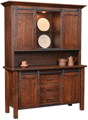 Amish Lane Farmhouse Hutch
