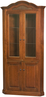 Amish Legacy Corner Cabinet
