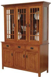Amish Midway Mission Hutch
