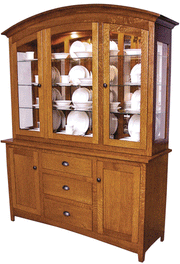 Amish Olde Century Mission Hutch