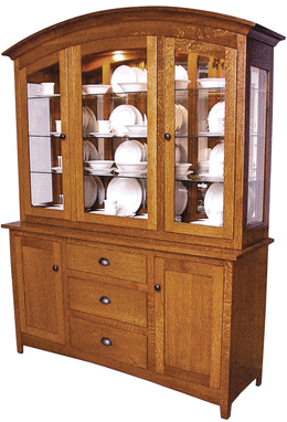 Amish Olde Century Mission Hutch