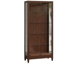 Amish Stonehenge Glass Door Display Case