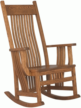 Amish Jumbo Royal Mission Rocker