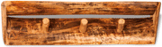 Amish Rustic 3' Wall Shelf