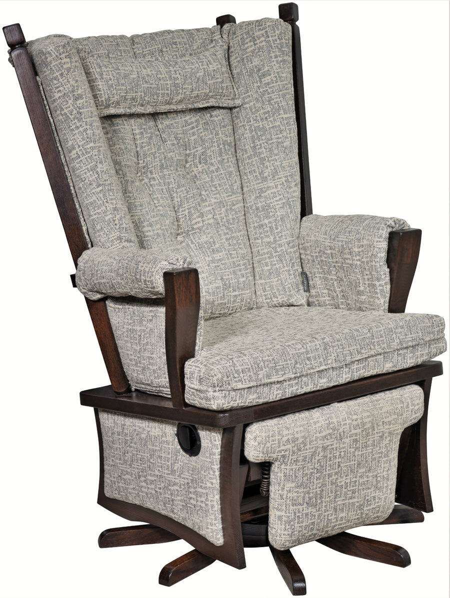 Glider Rocking Chairs | Amish Wood Rockers & Ottomans | Amish Outlet ...
