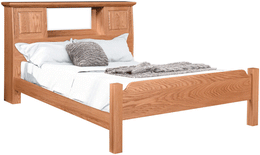 Amish Scarbrough Bookcase Bed