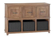 Amish Stackable Cubby Bench
