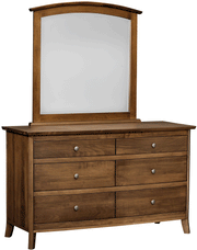 Amish Laurel Dresser with Mirror