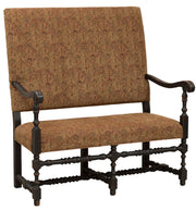 Amish Jacobean Settle