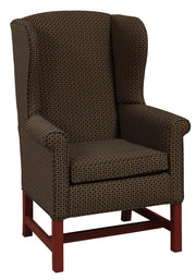 Amish Library Wing Chair