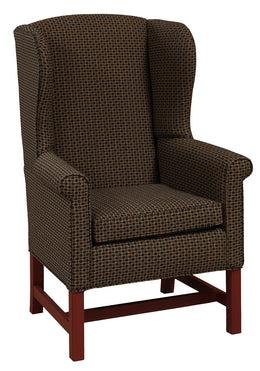 Amish Library Wing Chair