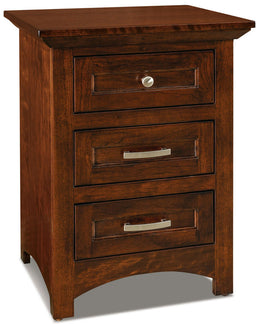 American Made Lincoln 3-Drawer Nightstand