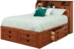 Amish Jacobson Platform Bed