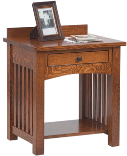 Amish Jacobson Open Nightstand