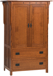 Amish Royal Mission Armoire