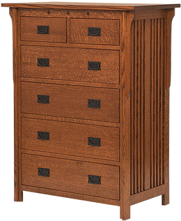 Amish Royal Mission Chest of Drawers