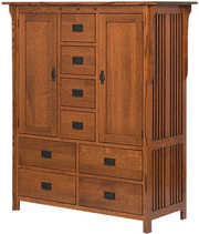 Amish Royal Mission Door Chest