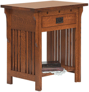 Amish Royal Mission Open Nightstand