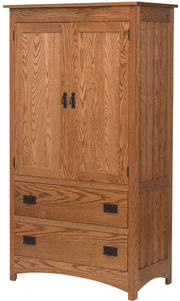 Amish Schwartz Mission Armoire