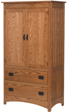 Amish Schwartz Mission Armoire
