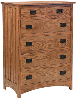 Amish Schwartz Mission Chest of Drawers