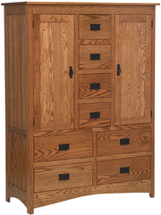 Amish Schwartz Mission Door Chest