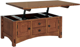 Amish Springhill Lift-Top Coffee Table
