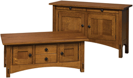 Amish Springhill Sofa Table