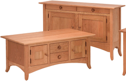 Amish Shaker Hill Sofa Table