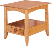 Amish Shaker Hill Open End Table