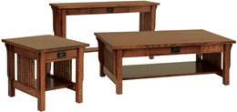 Amish Landmark Sofa Table