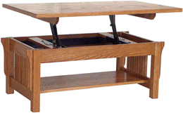 Amish Landmark Lift-Top Coffee Table