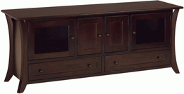Amish Caledonia Large Plasma TV Cabinet