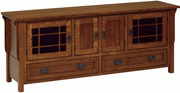 Amish Landmark Large Plasma TV Cabinet