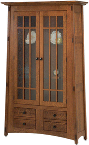 Amish McCoy Display Case