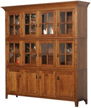 Amish Sadler Mission 4 Door Hutch