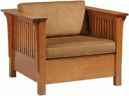 Amish Mission Chair Bed