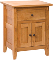Amish Bungalow 1-Drawer/2-Door Nightstand