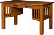 Amish Mission Bookcase Writing Desk