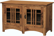 Amish Mission Mullion TV Stand