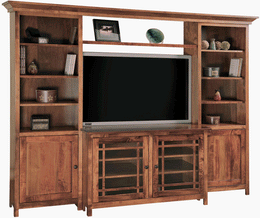 Amish Jason Mission Wall Unit