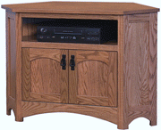 Amish Mission River Corner TV Stand