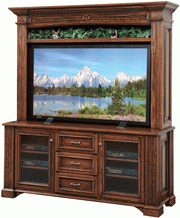 Amish Tremont Entertainment Center